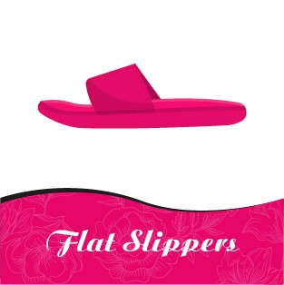 Women's flat slippers