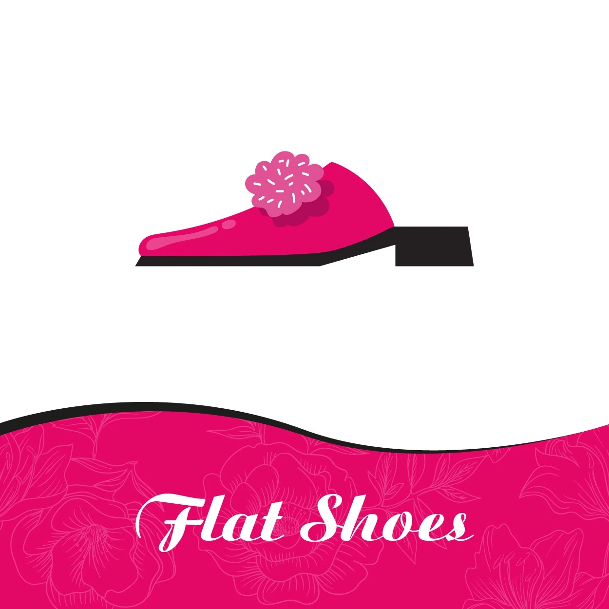 Women's flat shoes