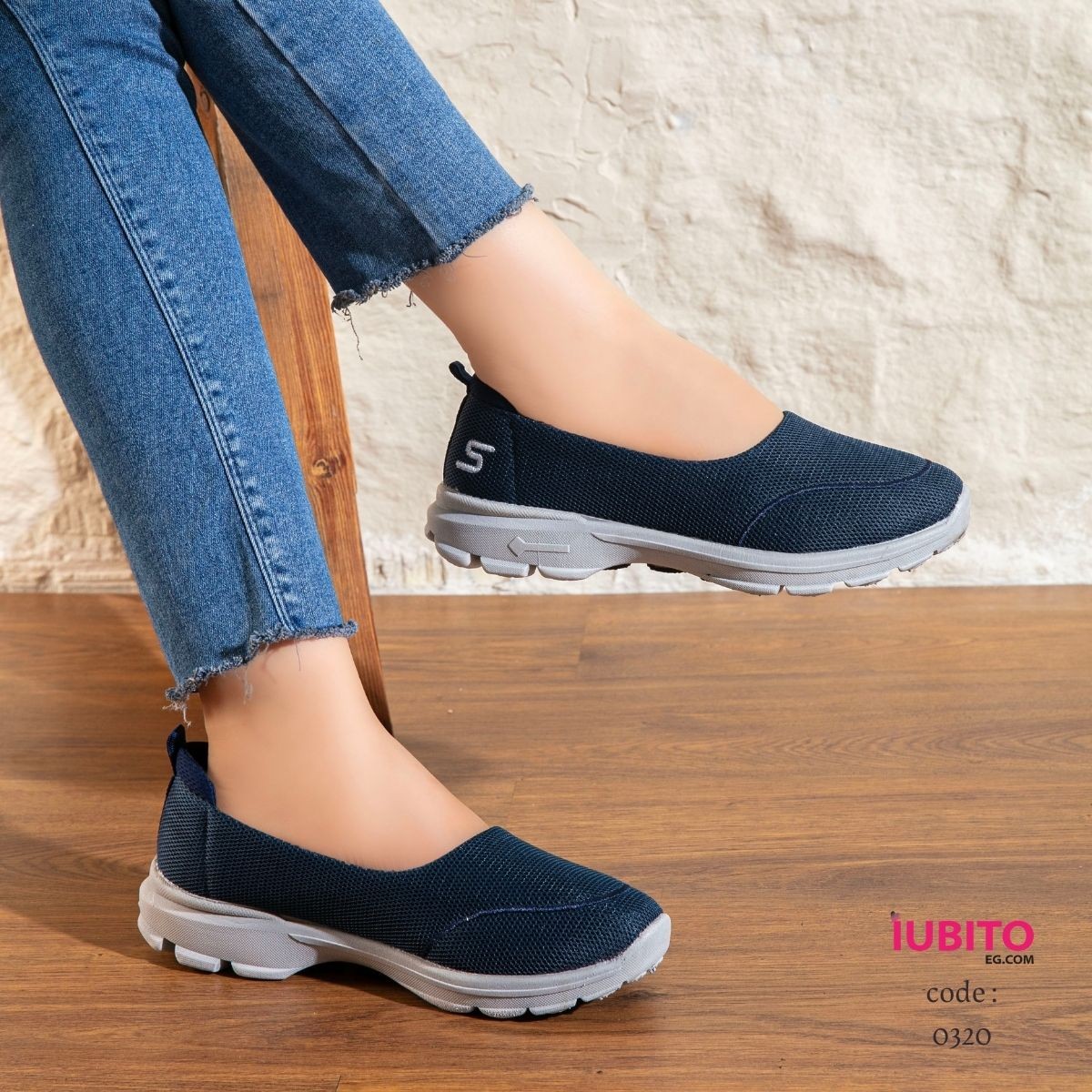 Women's Skechers Medical Shoes - Navy - Code (0320)